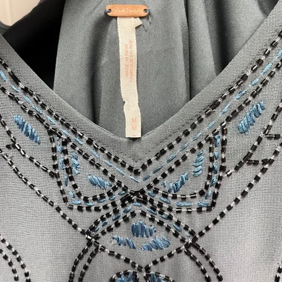 Freepeople beaded/fringed dress - Picture 3 of 5